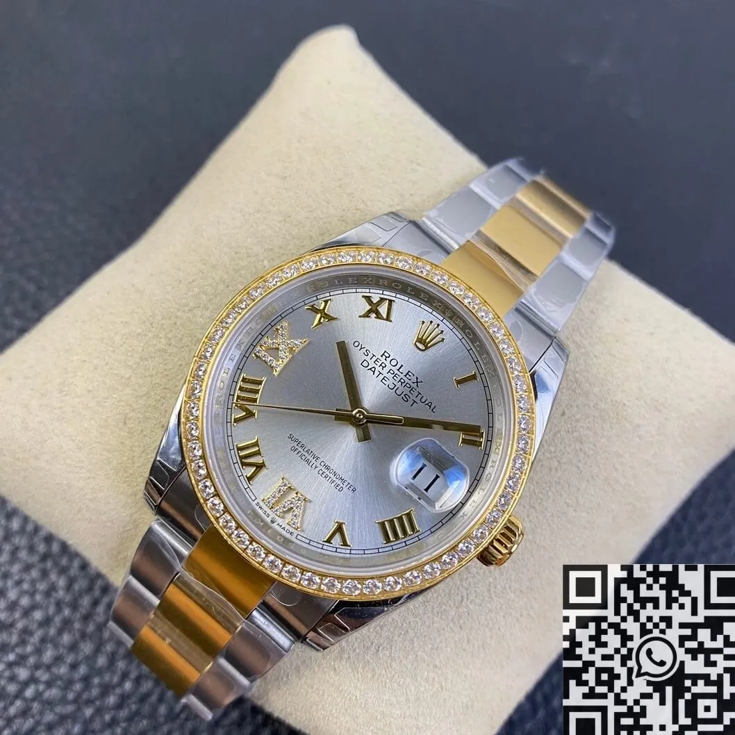 FastDry Rolex Datejust M126283RBR-0018 Gold Watch Size 36mm EW Factory 2747