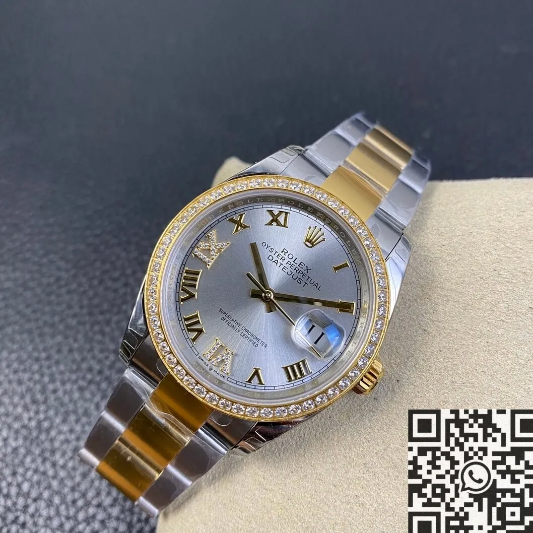 FastDry Rolex Datejust M126283RBR-0018 Gold Watch Size 36mm EW Factory 2747