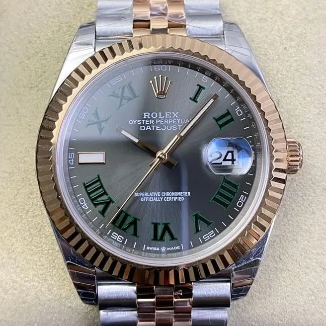 Rolex Datejust M126331-0016 Rose Gold Size 40mm Watch EW Factory MoistureWicking 2758
