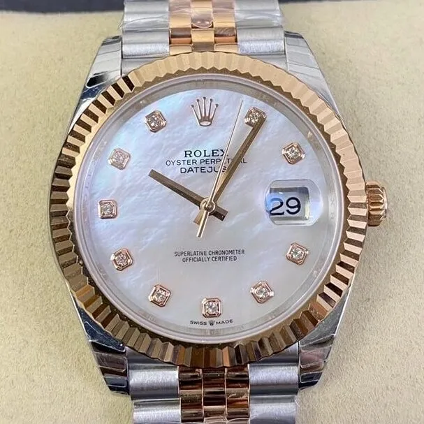 SoftTouch Rolex Datejust M126333-0018 Gold Watch Size 41mm EW Factory 2760