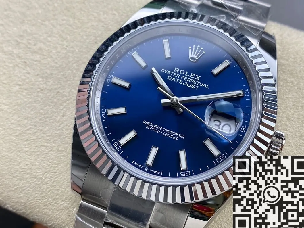Rolex Datejust M126334-0001 Blue Watch Size 41mm ARF Factory Breathable 2114