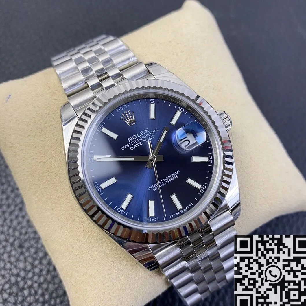 Rolex Datejust M126334-0002 Blue Dial Size 41mm Watch EW Factory RelaxedFit 2759