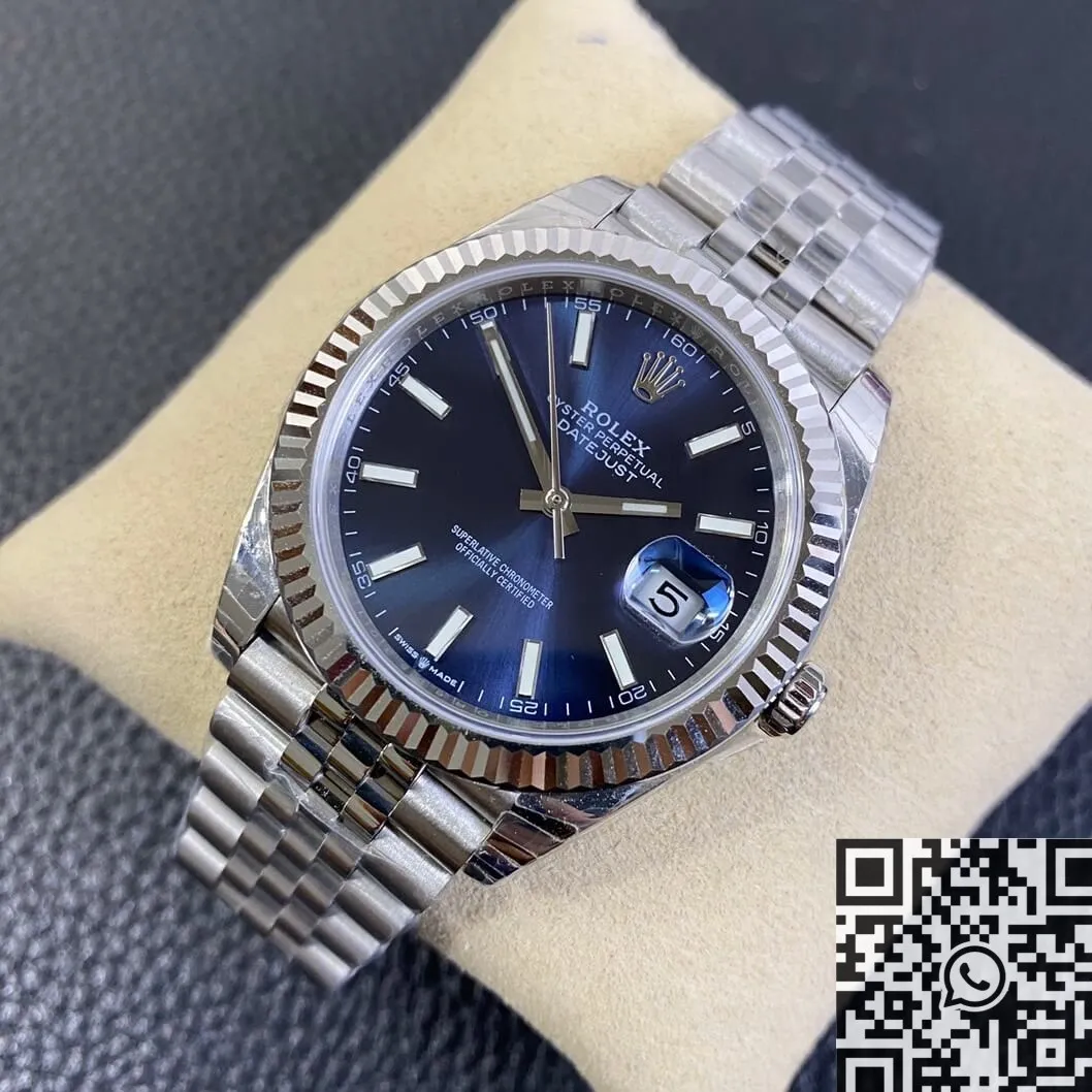 Rolex Datejust M126334-0002 Blue Dial Size 41mm Watch EW Factory RelaxedFit 2759
