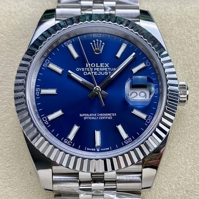 Sustainable Rolex Datejust M126334-0002 Blue Watch Size 41mm ARF Factory 2127