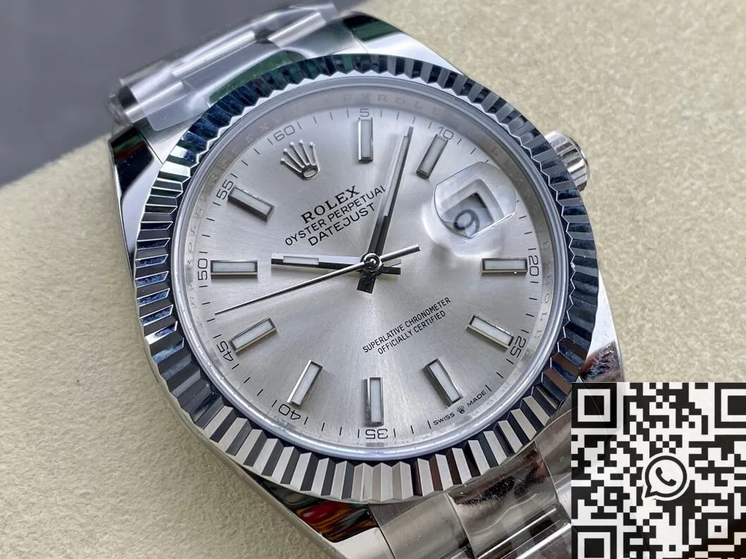 Rolex Datejust M126334-0003 silver Watch Size 41mm ARF Factory HighPerformance 2123