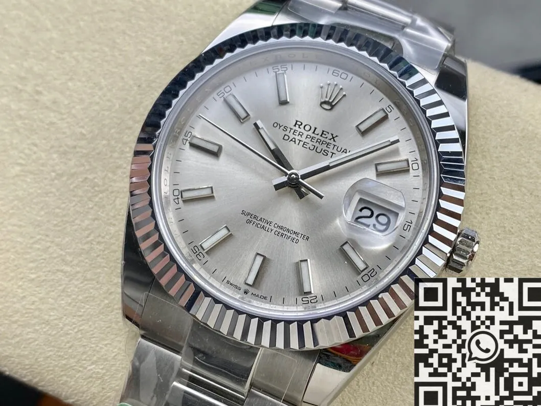 Rolex Datejust M126334-0003 silver Watch Size 41mm ARF Factory HighPerformance 2123