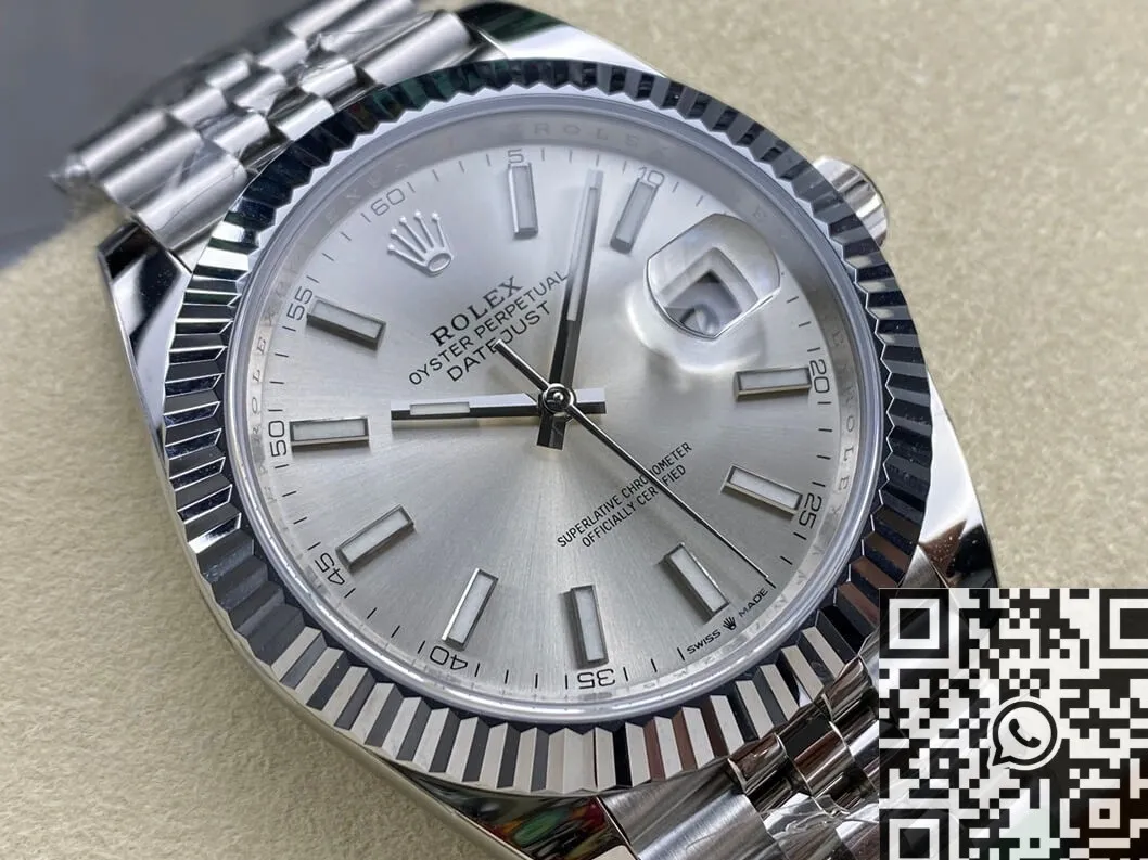 Rolex Datejust M126334-0004 Silver Gray Watch Size 41mm ARF Factory Affordable 2121