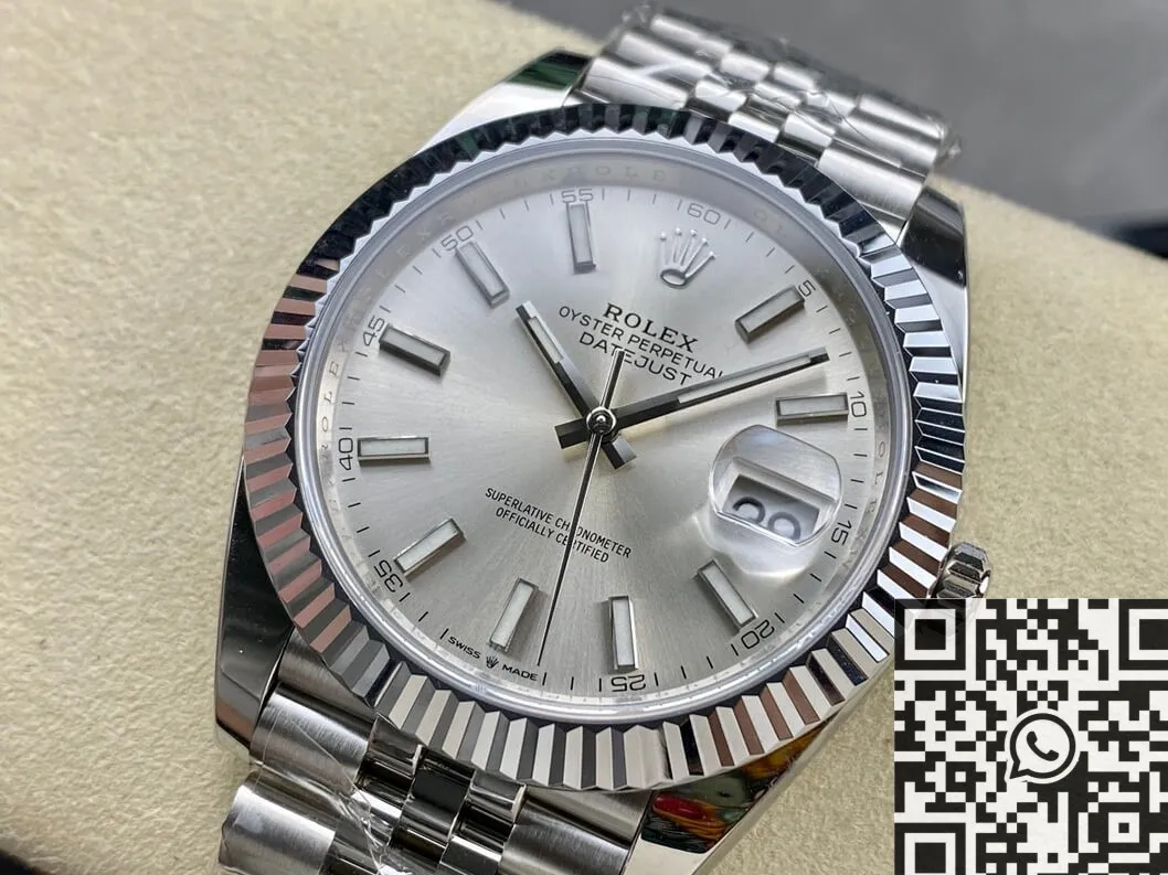 Rolex Datejust M126334-0004 Silver Gray Watch Size 41mm ARF Factory Affordable 2121