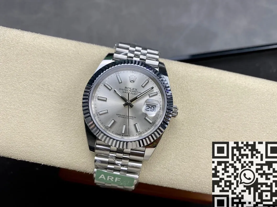 Rolex Datejust M126334-0004 Silver Gray Watch Size 41mm ARF Factory Affordable 2121