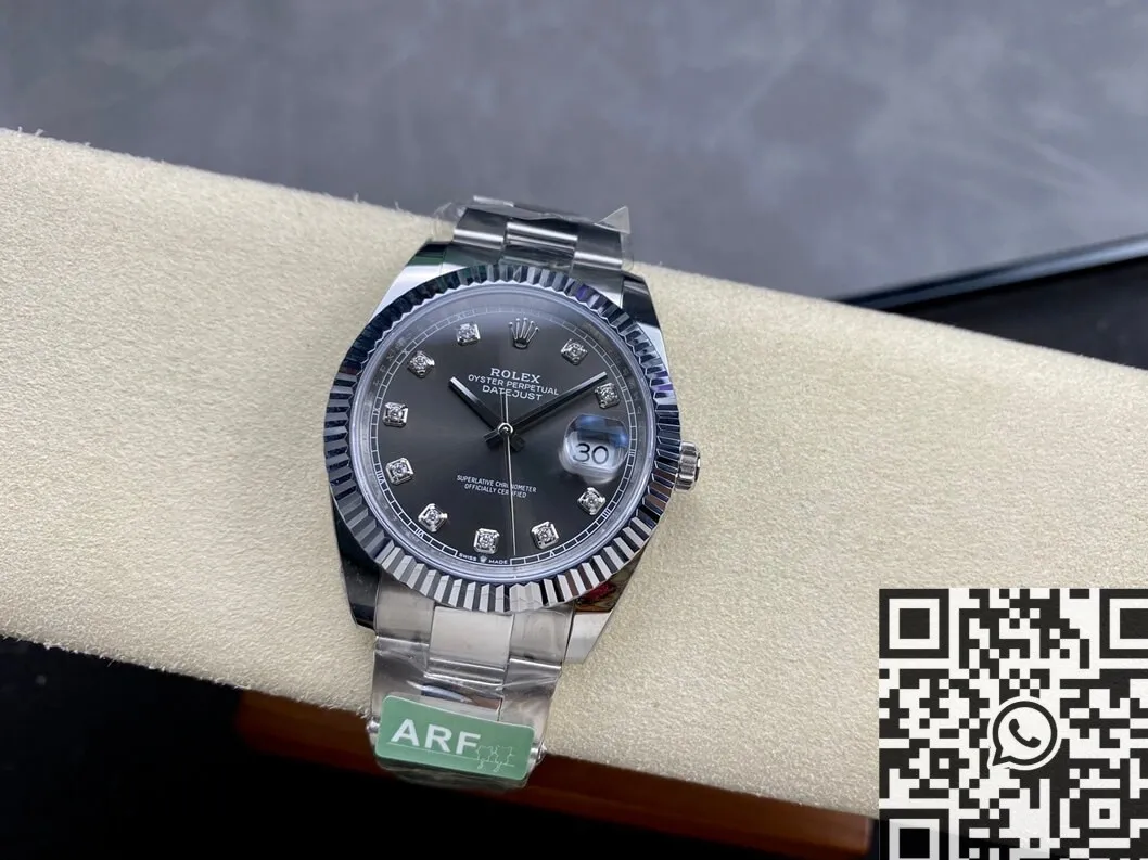Rolex Datejust M126334-0005 Silver Gray Watch Size 41mm ARF Factory ComfortFit 2120