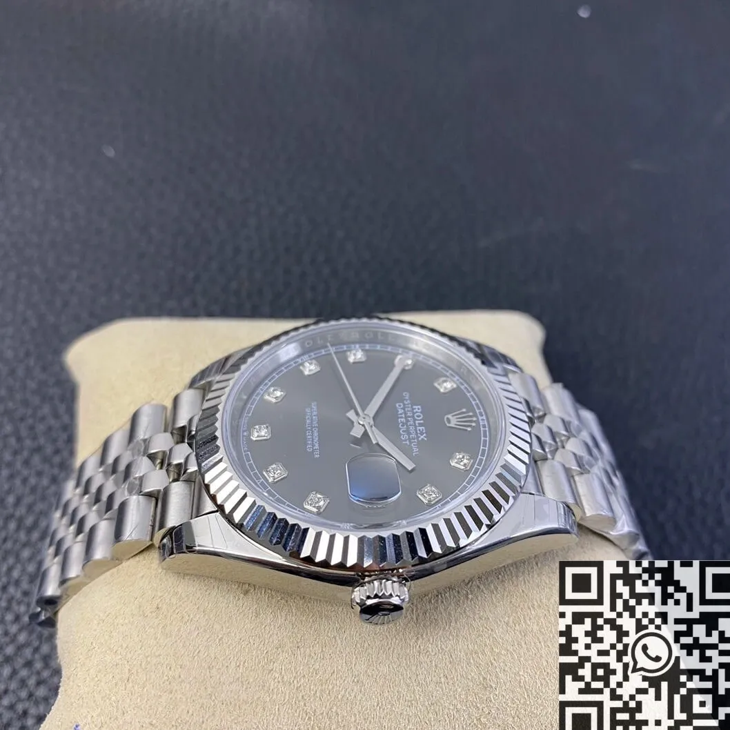 Rolex Datejust M126334-0006 Gray Dial Size 41mm Watch EW Factory Sleek 2762
