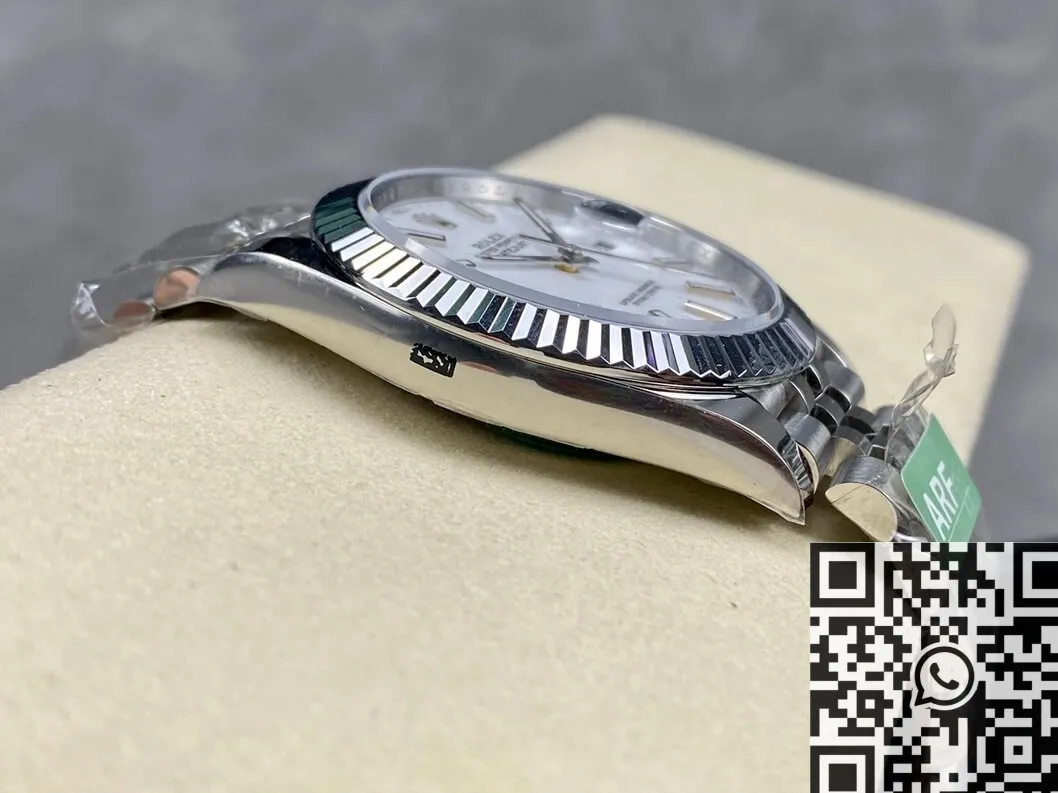 TechFriendly Rolex Datejust M126334-0010 White Watch Size 41mm ARF Factory 2125
