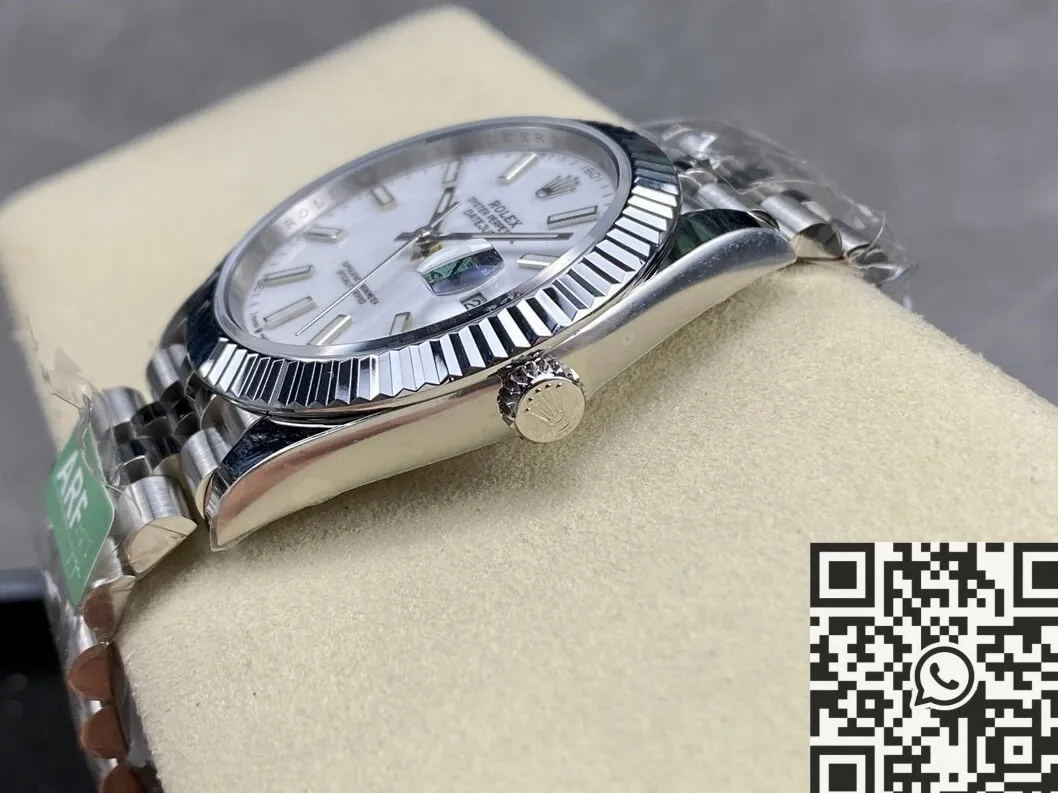 TechFriendly Rolex Datejust M126334-0010 White Watch Size 41mm ARF Factory 2125