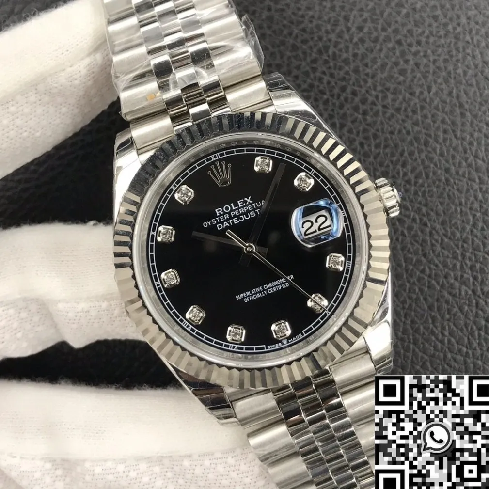 SoftTouch Rolex Datejust M126334-0012 Black Dial Size 41mm Watch EW Factory 2763