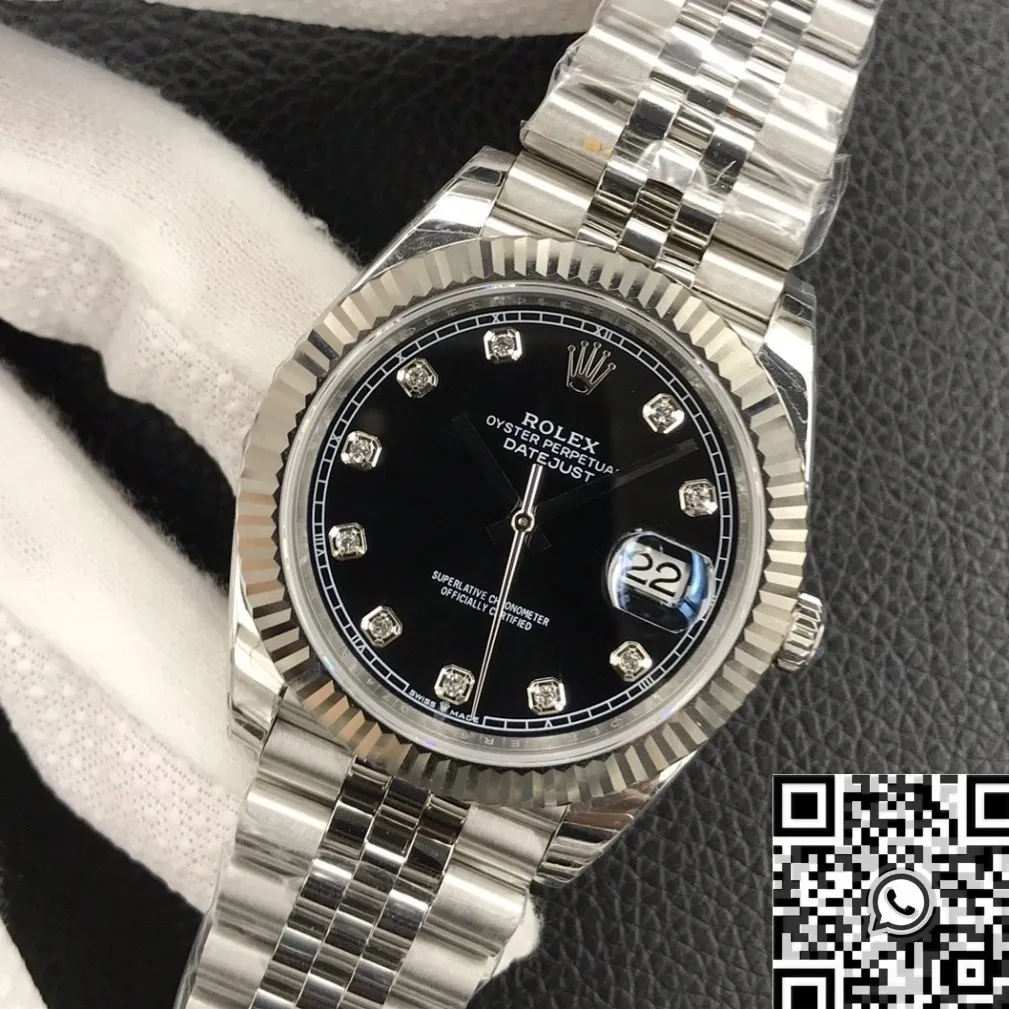 SoftTouch Rolex Datejust M126334-0012 Black Dial Size 41mm Watch EW Factory 2763