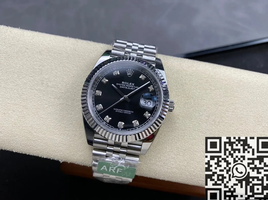 Comfortable Rolex Datejust M126334-0012 Black Watch Size 41mm ARF Factory 2112