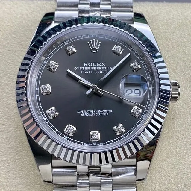 Rolex Datejust M126334-0012 Black Watch Size 41mm ARF Factory Supportive 2111