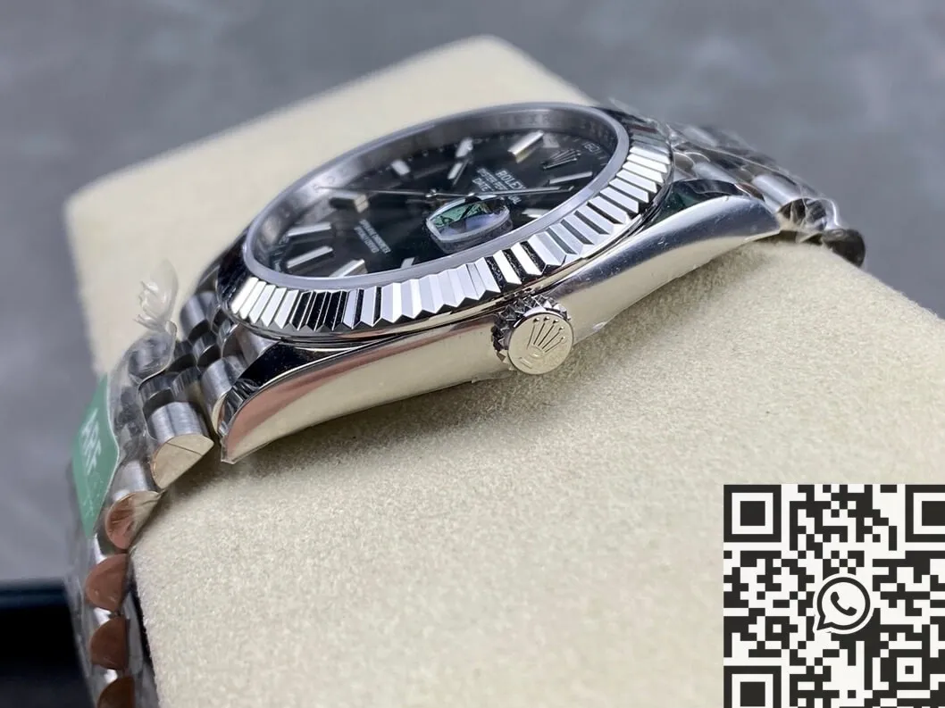 OnTrend Rolex Datejust M126334-0014 Dark Rhodium White Watch Size 41mm ARF Factory 2117