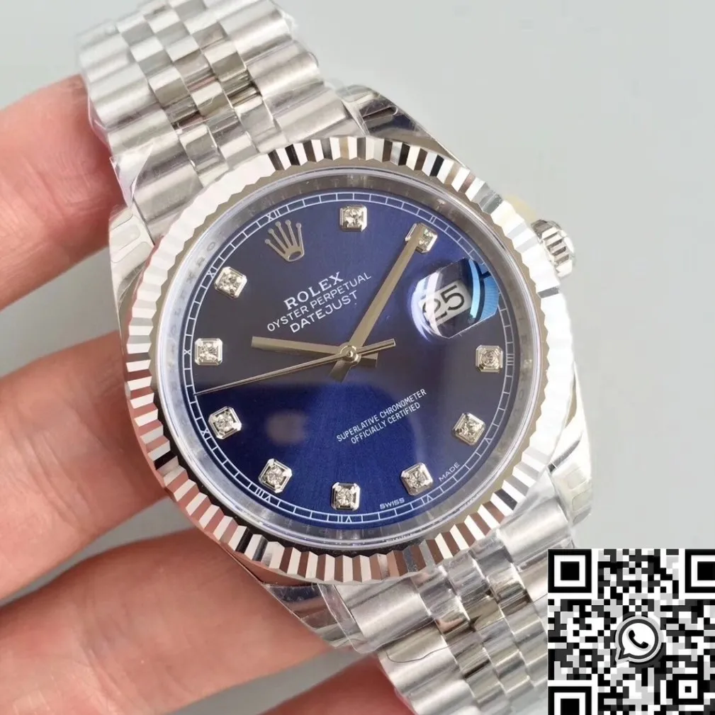 Seasonal Rolex Datejust M126334-0016 Blue Dial Size 41mm Watch EW Factory 2767