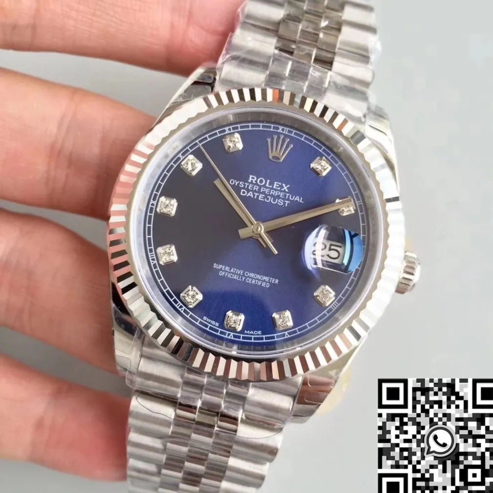 Seasonal Rolex Datejust M126334-0016 Blue Dial Size 41mm Watch EW Factory 2767