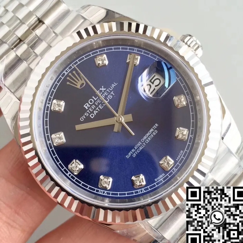 Seasonal Rolex Datejust M126334-0016 Blue Dial Size 41mm Watch EW Factory 2767