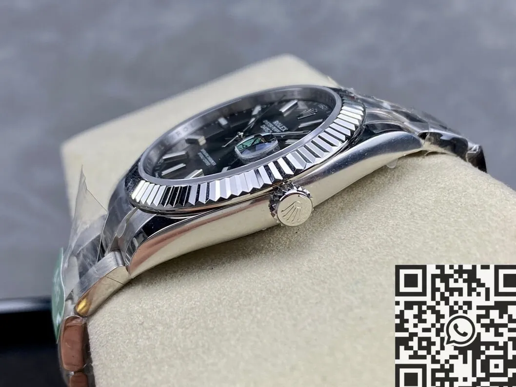 Refined Rolex Datejust M126334-0017 Black Watch Size 41mm ARF Factory 2110