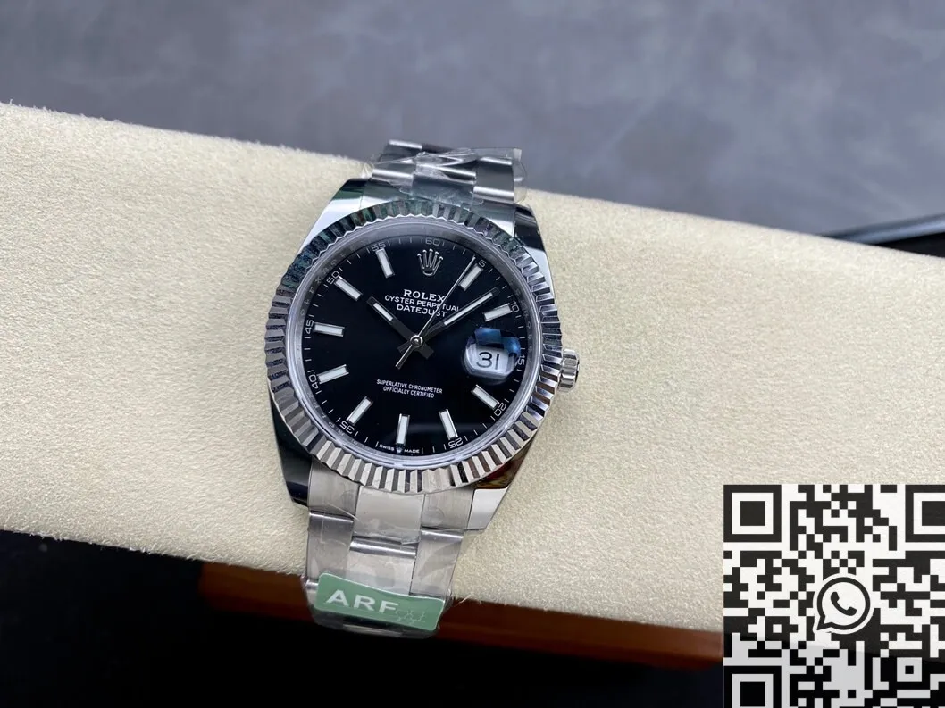 Lightweight Rolex Datejust M126334-0017 Black Watch Size 41mm ARF Factory 2128