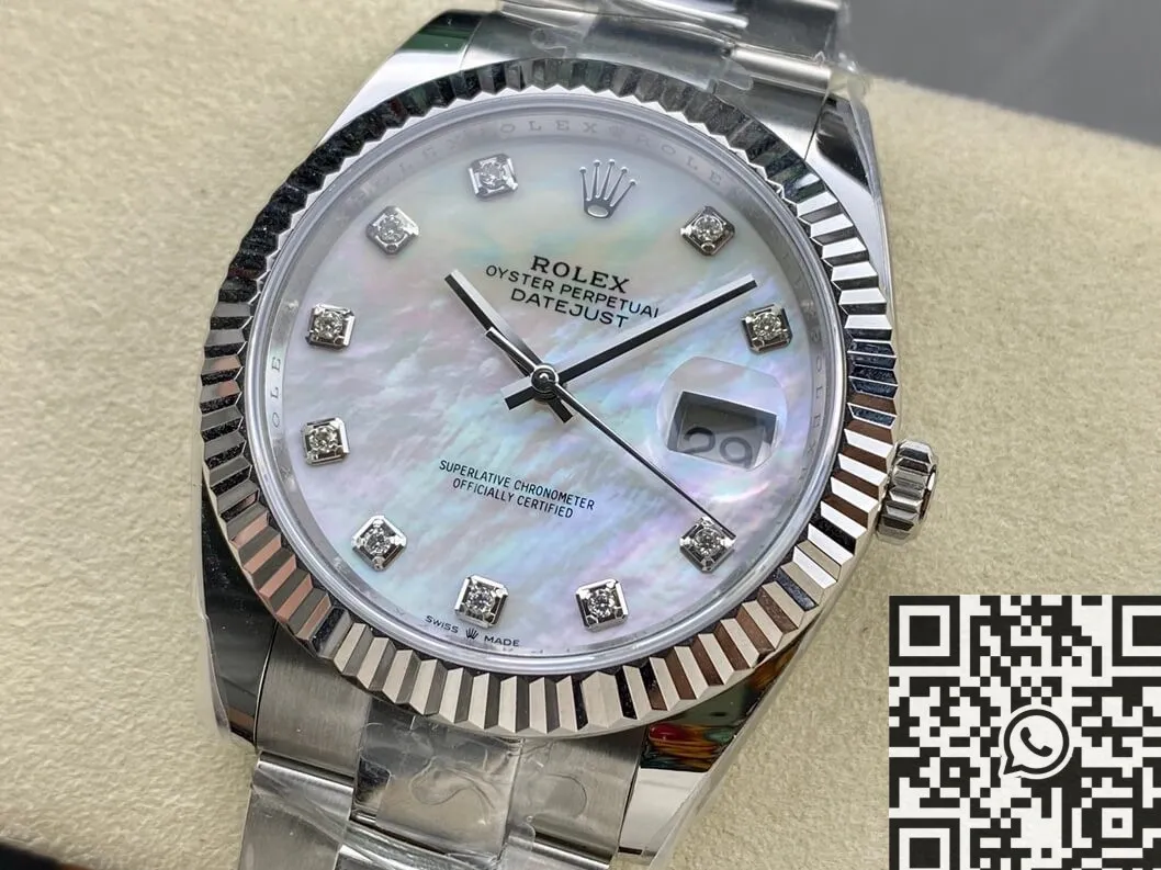 Premium Rolex Datejust M126334-0019 White Watch Size 41mm ARF Factory 2126