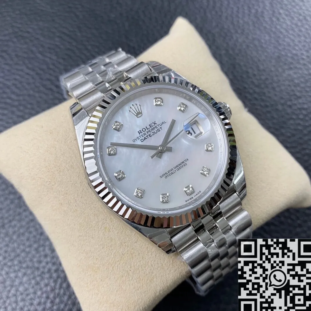 Rolex Datejust M126334-0020 Mother Of Pearl Dial Size 41mm Watch EW Factory ZipUp 2765