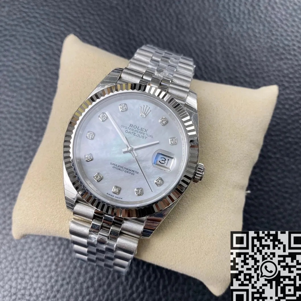 Rolex Datejust M126334-0020 Mother Of Pearl Dial Size 41mm Watch EW Factory ZipUp 2765