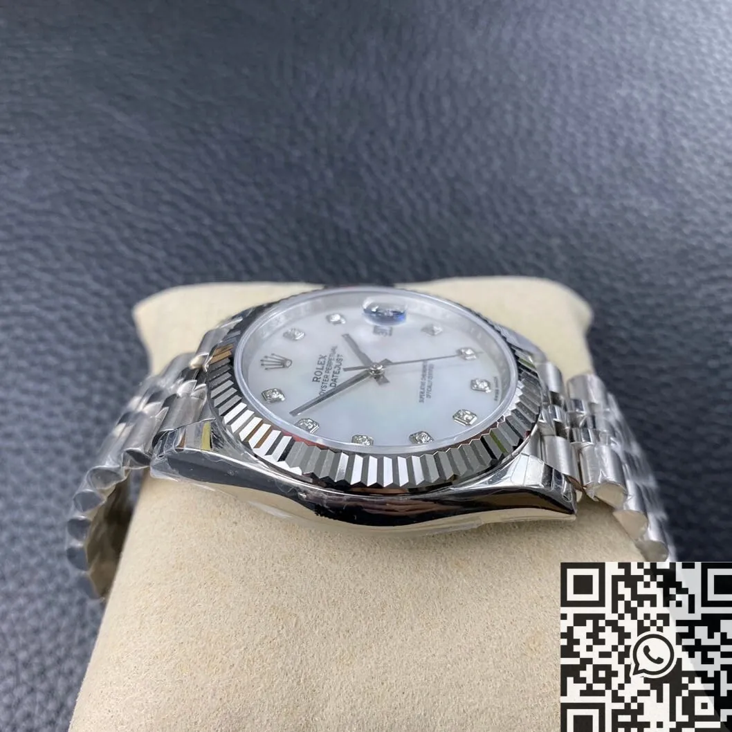 Rolex Datejust M126334-0020 Mother Of Pearl Dial Size 41mm Watch EW Factory ZipUp 2765