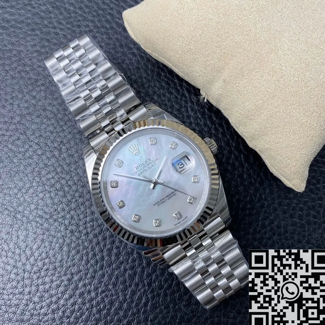 Rolex Datejust M126334-0020 Mother Of Pearl Dial Size 41mm Watch EW Factory ZipUp 2765
