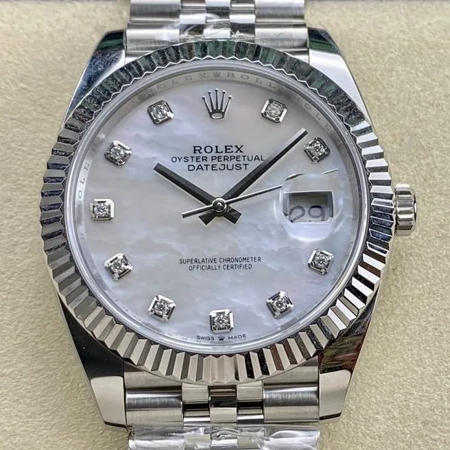 Rolex Datejust M126334-0020 White Watch Size 41mm ARF Factory Bold 2113