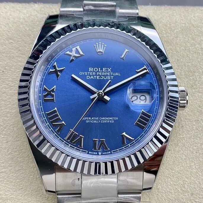 Rolex Datejust M126334-0025 Blue Watch Size 41mm ARF Factory EyeCatching 2131