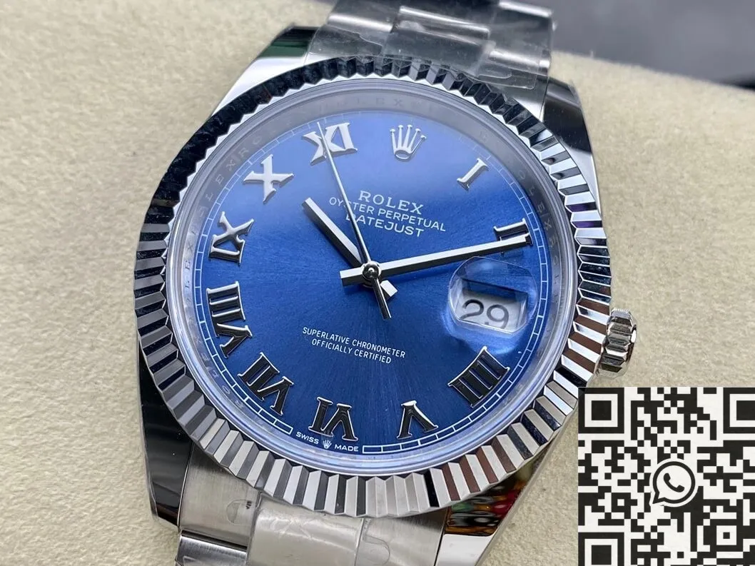 Rolex Datejust M126334-0025 Blue Watch Size 41mm ARF Factory EyeCatching 2131