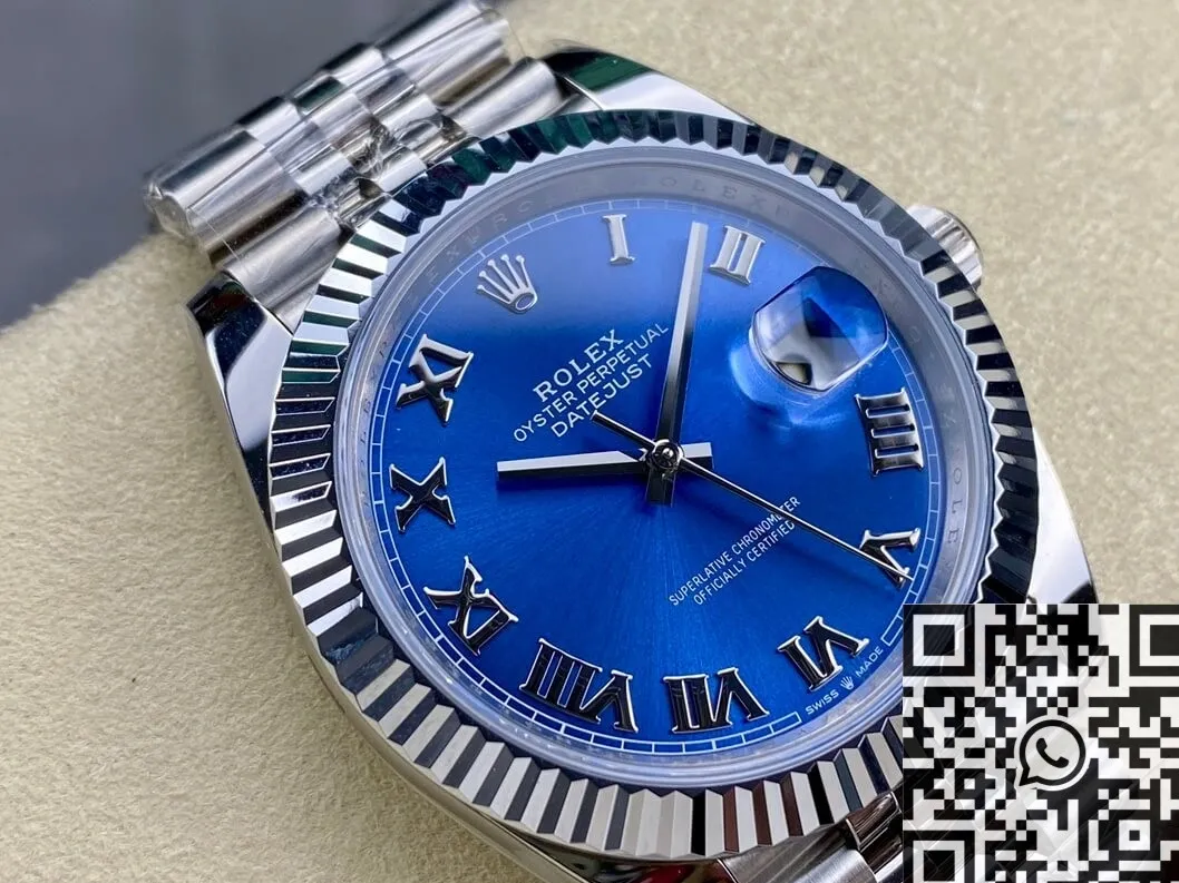 Rolex Datejust M126334-0026 Blue Watch Size 41mm ARF Factory Soft 2132