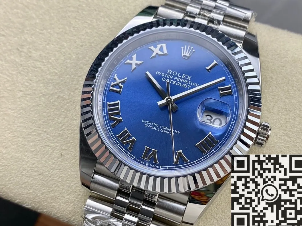 Rolex Datejust M126334-0026 Blue Watch Size 41mm ARF Factory Soft 2132