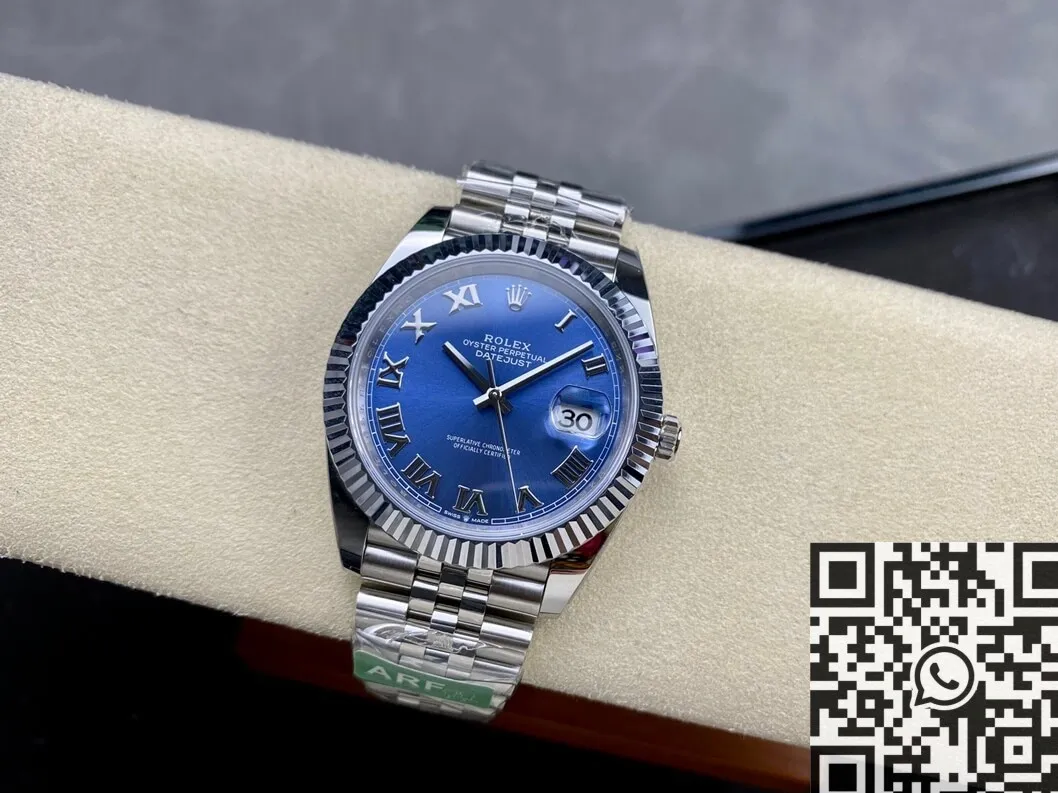 Rolex Datejust M126334-0026 Blue Watch Size 41mm ARF Factory Soft 2132