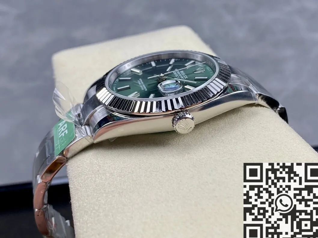 ModernLook Rolex Datejust M126334-0027 Mint Green Watch Size 41mm ARF Factory 2133