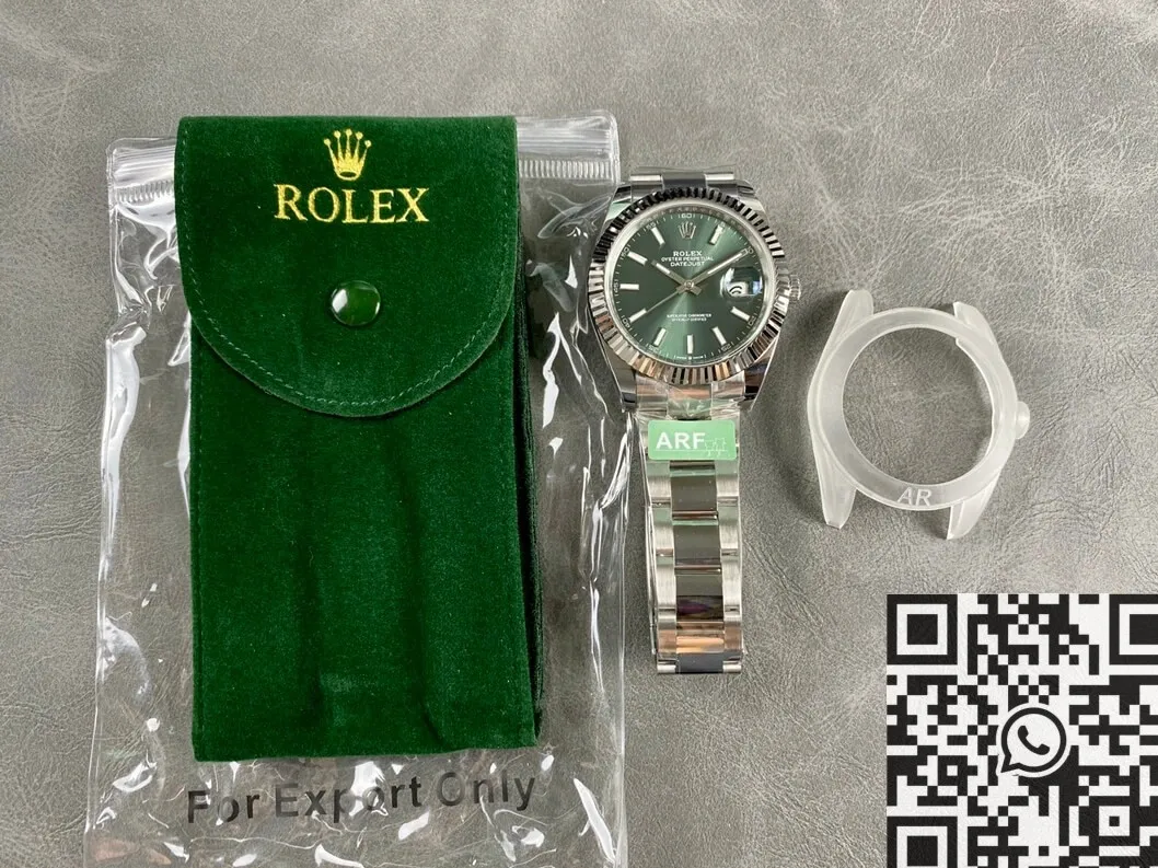 ModernLook Rolex Datejust M126334-0027 Mint Green Watch Size 41mm ARF Factory 2133