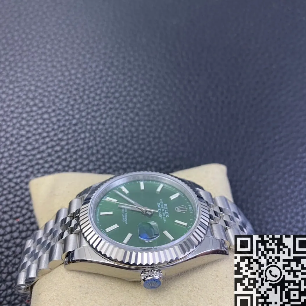 Rolex Datejust M126334-0028 Mint Green Dial Size 41mm Watch EW Factory DailyWear 2769