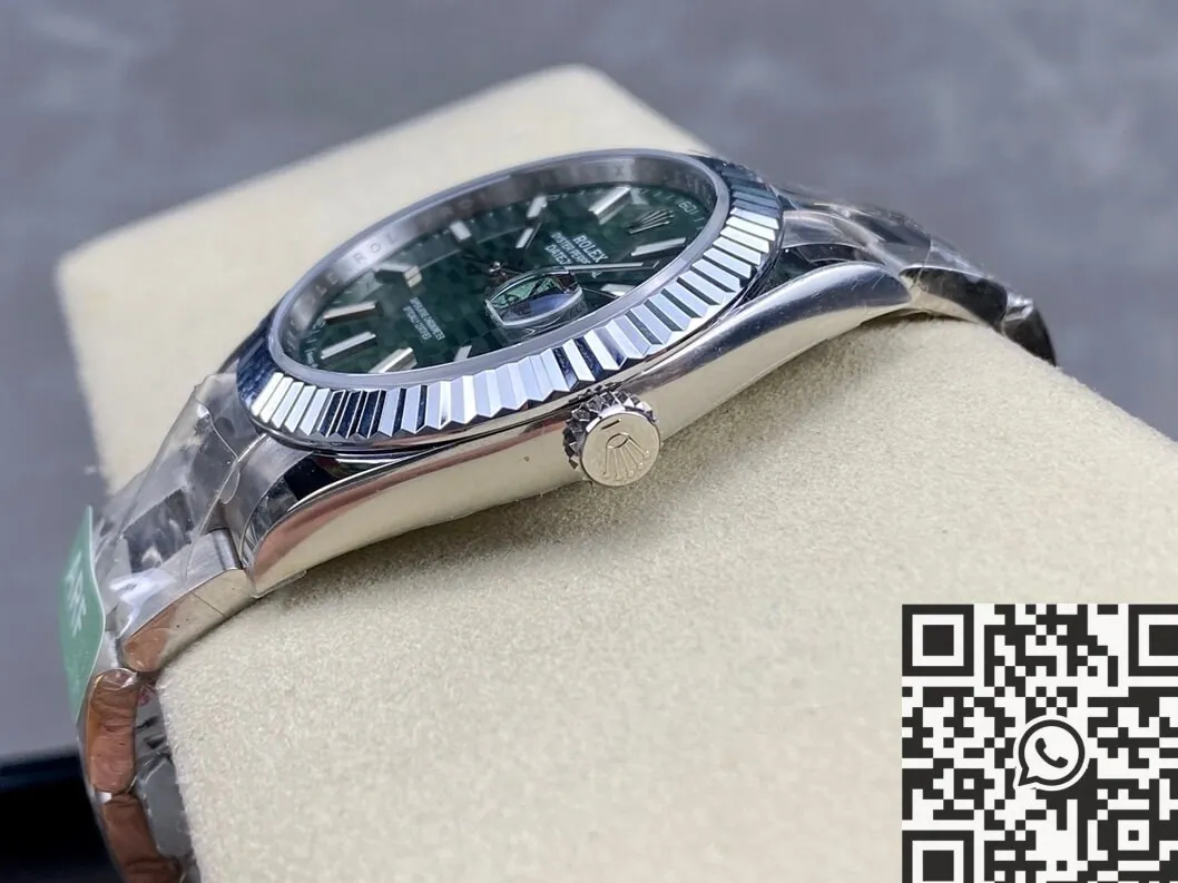 Rolex Datejust M126334-0029 Mint Green Watch Size 41mm ARF Factory SmartChoice 2137