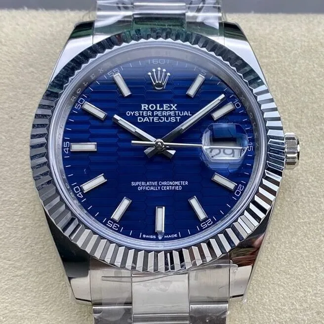 Rolex Datejust M126334-0031  Blue Watch Size 41mm ARF Factory Comfortable 2135