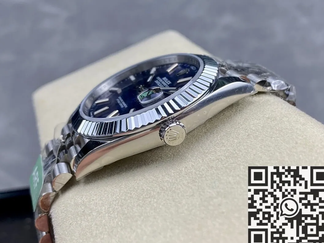 Rolex Datejust M126334-0032 Water Ripple Blue Watch Size 41mm ARF Factory TopPick 2140