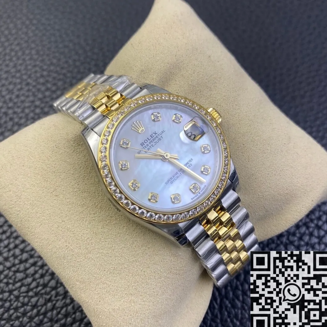 Rolex Datejust M278383RBR-0028 Gold Watch Size 31mm EW Factory MoistureWicking 2766