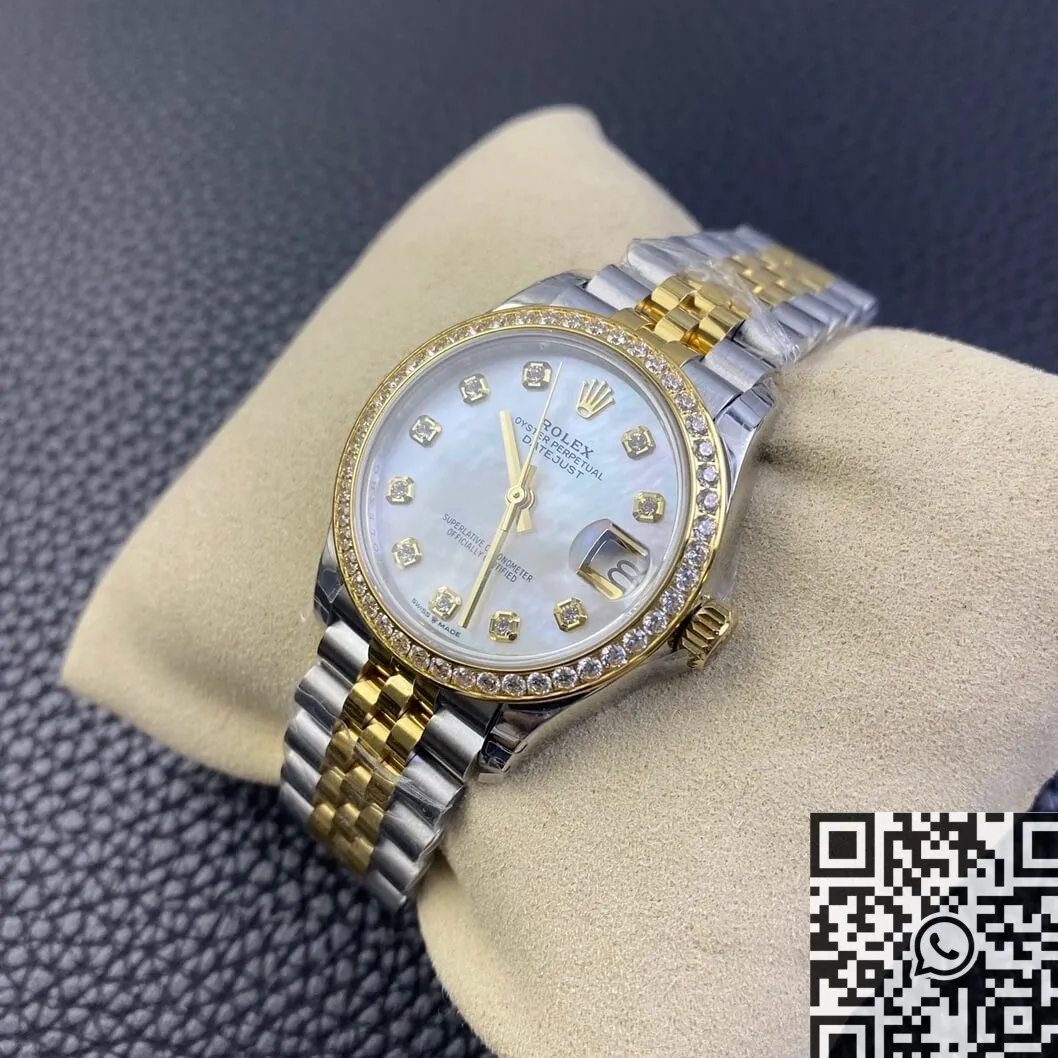 Rolex Datejust M278383RBR-0028 Gold Watch Size 31mm EW Factory MoistureWicking 2766