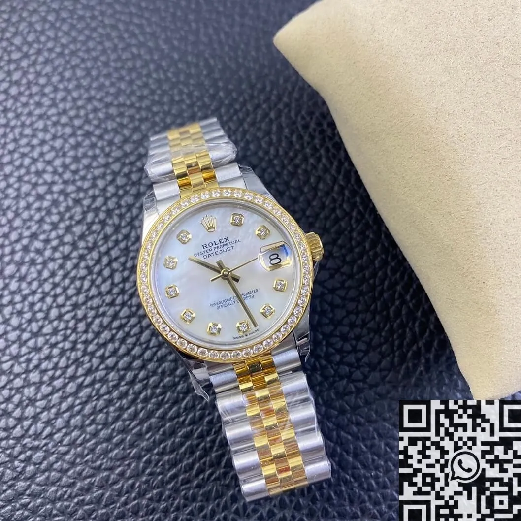 Rolex Datejust M278383RBR-0028 Gold Watch Size 31mm EW Factory MoistureWicking 2766