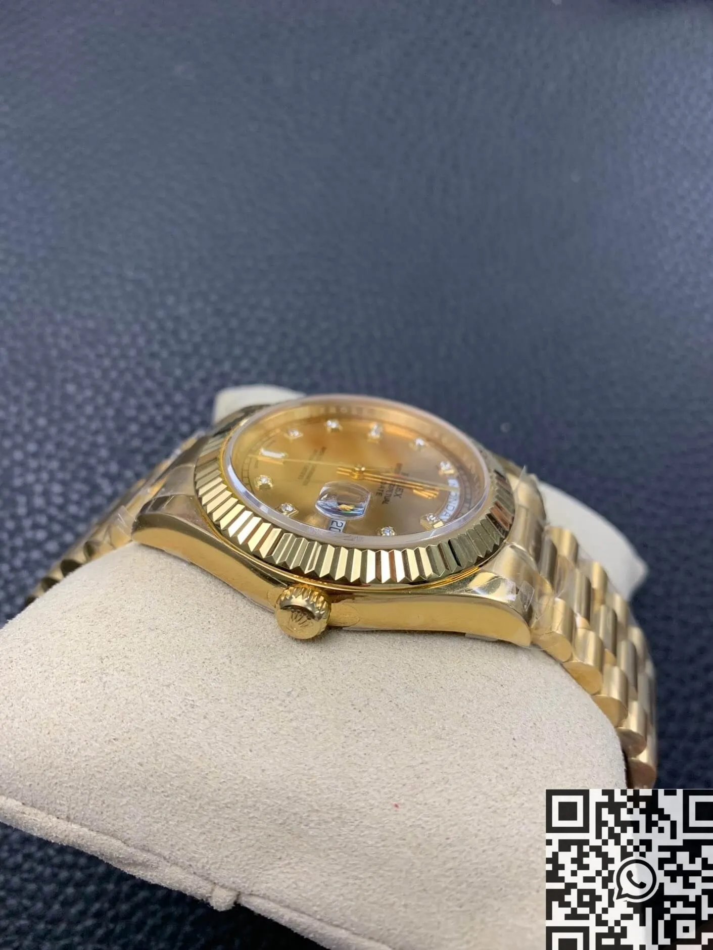 Rolex Day Date 118238 Gold Watch Size 40mm EW Factory Stretchable 2771