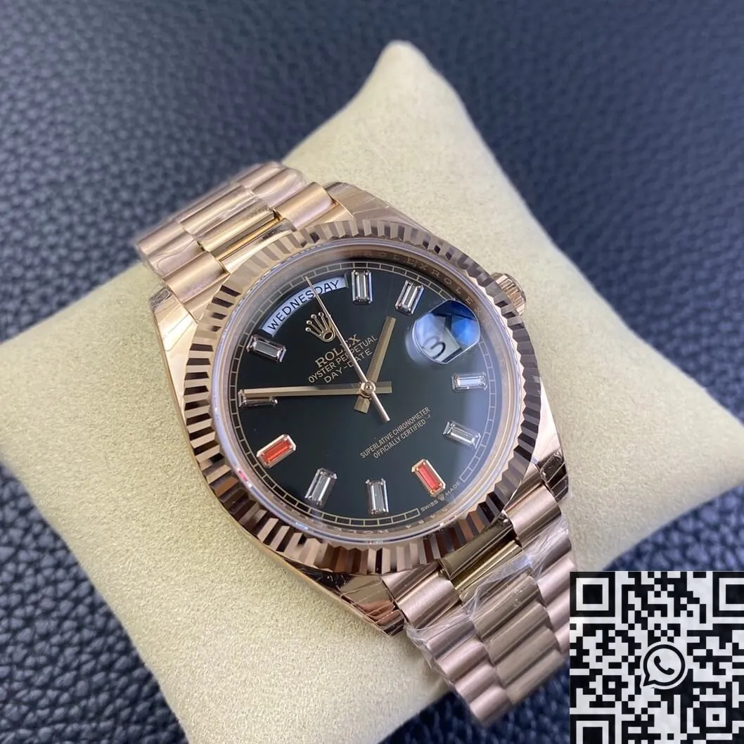 SunProtective Rolex Day Date 218235-83215 Rose Gold Watches Size 40mm EW Factory 2772