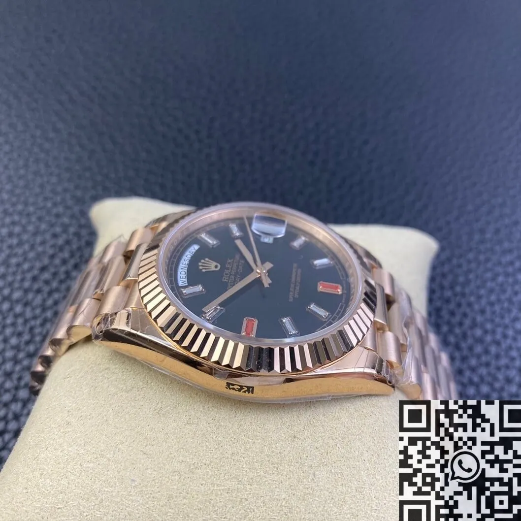 SunProtective Rolex Day Date 218235-83215 Rose Gold Watches Size 40mm EW Factory 2772